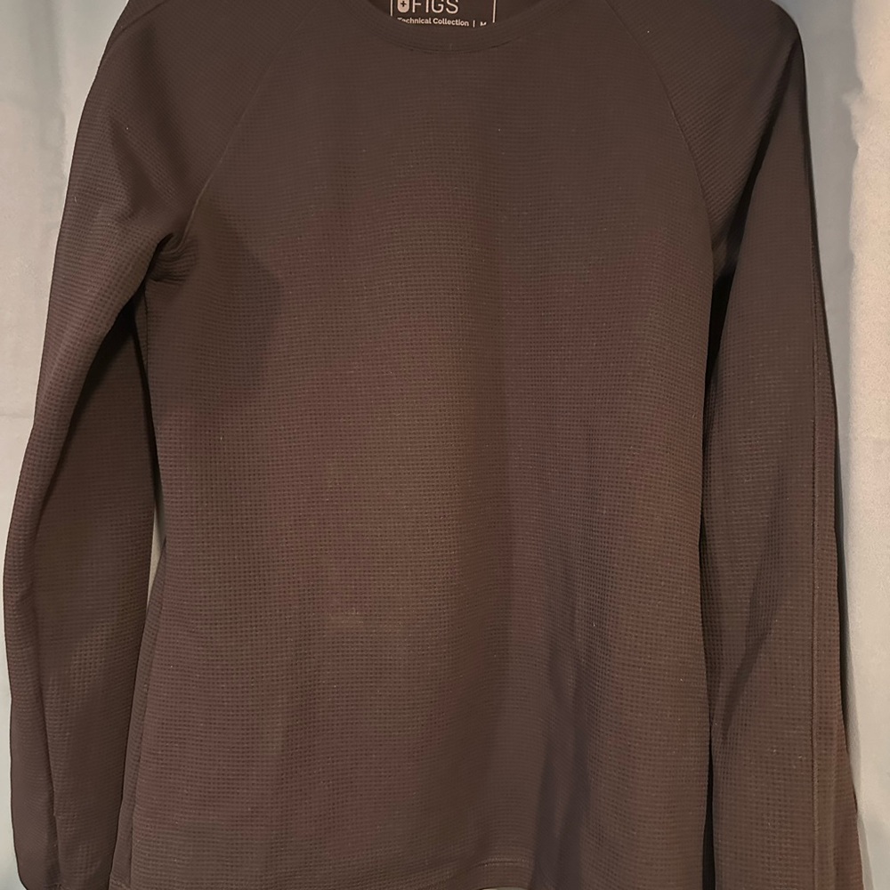 Set of 4 Figs Black and Grey Underscrub Longsleeve Shirts - Picture 5 of 13